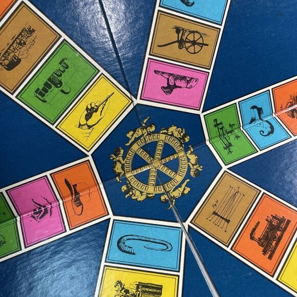 Trivial Pursuit Game Board Only Replacement Part Quarter Fold Room Decor u - Picture 2 of 4